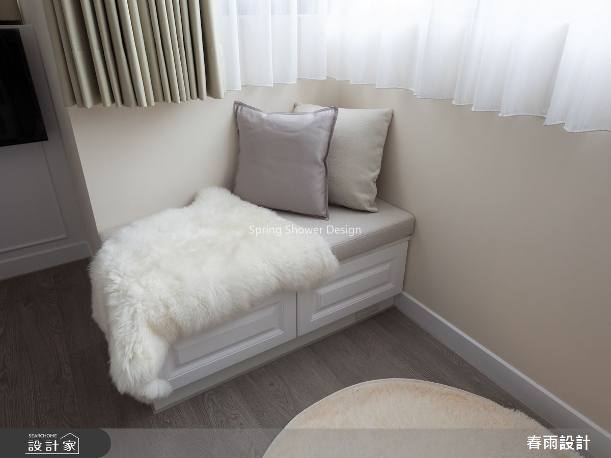 35坪新成屋(5年以下)＿現代風臥室案例圖片＿春雨設計＿春雨_85 新莊富貴中華之27