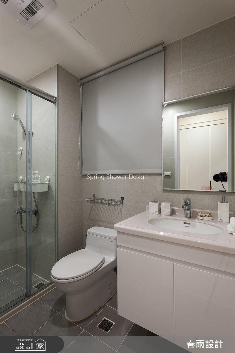 35坪新成屋(5年以下)＿現代風浴室案例圖片＿春雨設計＿春雨_85 新莊富貴中華之39