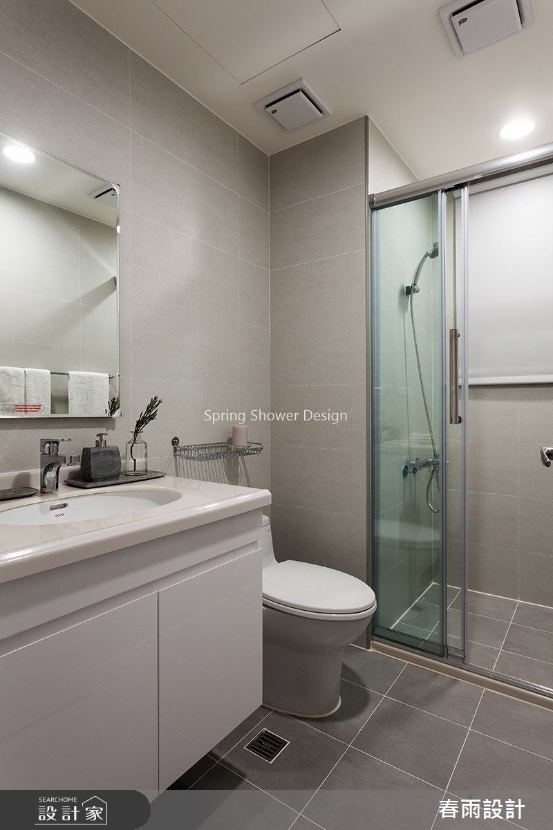 35坪新成屋(5年以下)＿現代風浴室案例圖片＿春雨設計＿春雨_85 新莊富貴中華之40