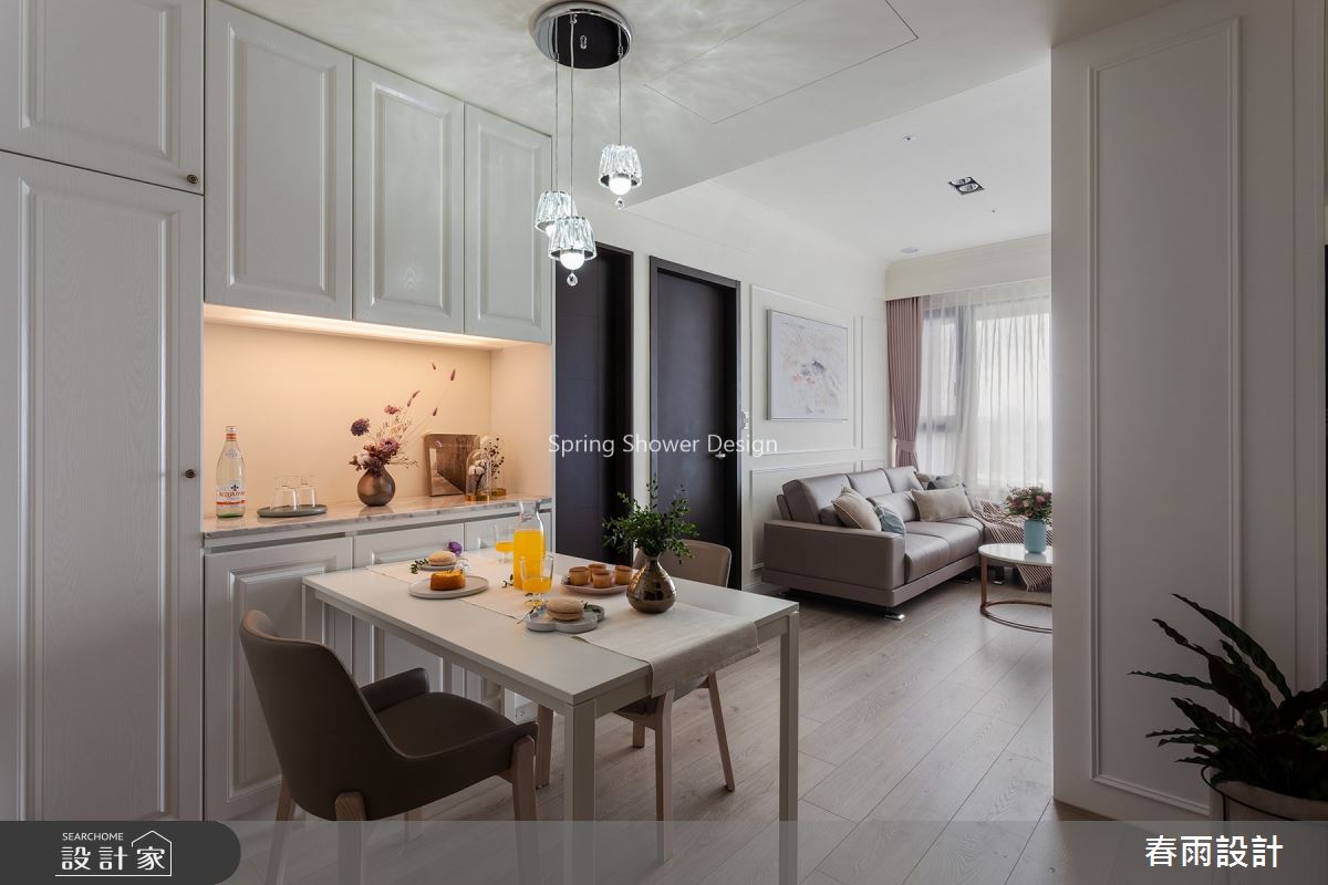 18坪新成屋(5年以下)＿美式風餐廳案例圖片＿春雨設計＿春雨_86 長虹天馥之5