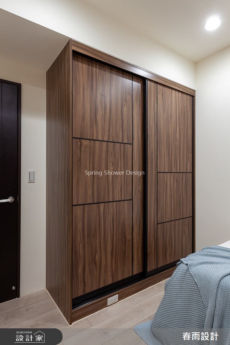 18坪新成屋(5年以下)＿美式風臥室案例圖片＿春雨設計＿春雨_86 長虹天馥之18