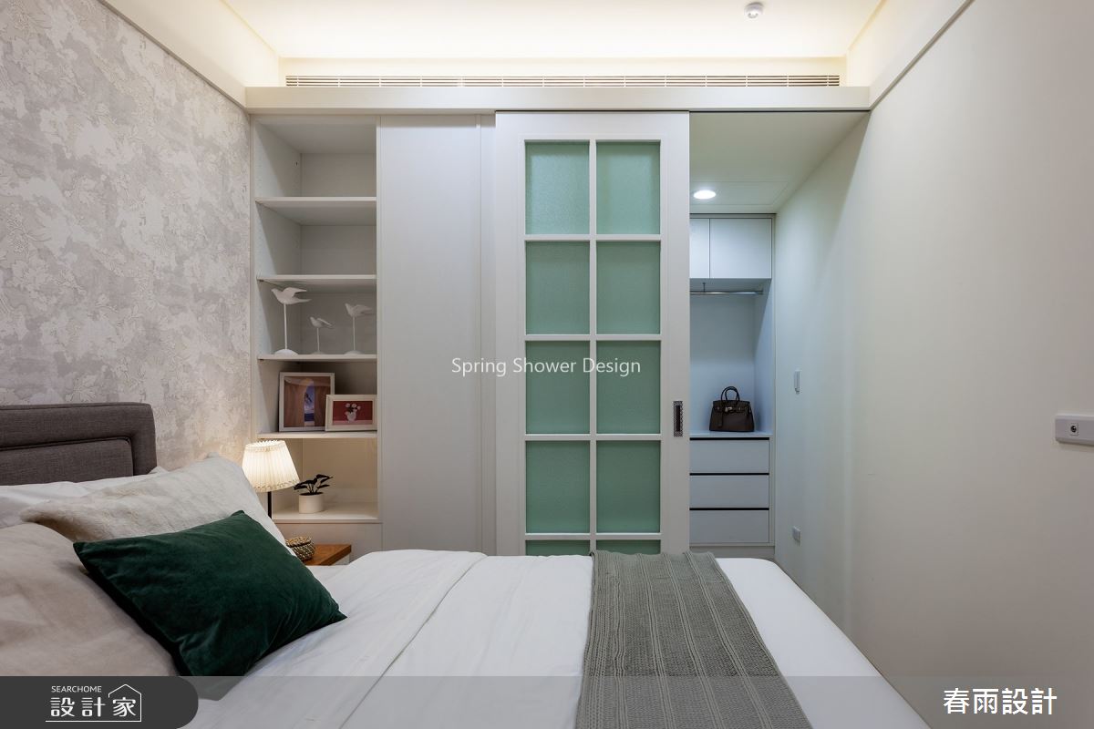18坪新成屋(5年以下)＿美式風臥室案例圖片＿春雨設計＿春雨_86 長虹天馥之20