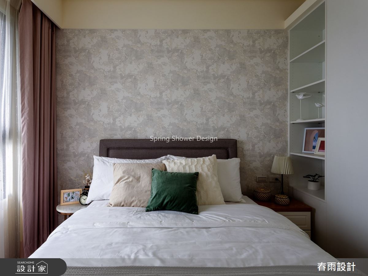 18坪新成屋(5年以下)＿美式風臥室案例圖片＿春雨設計＿春雨_86 長虹天馥之19