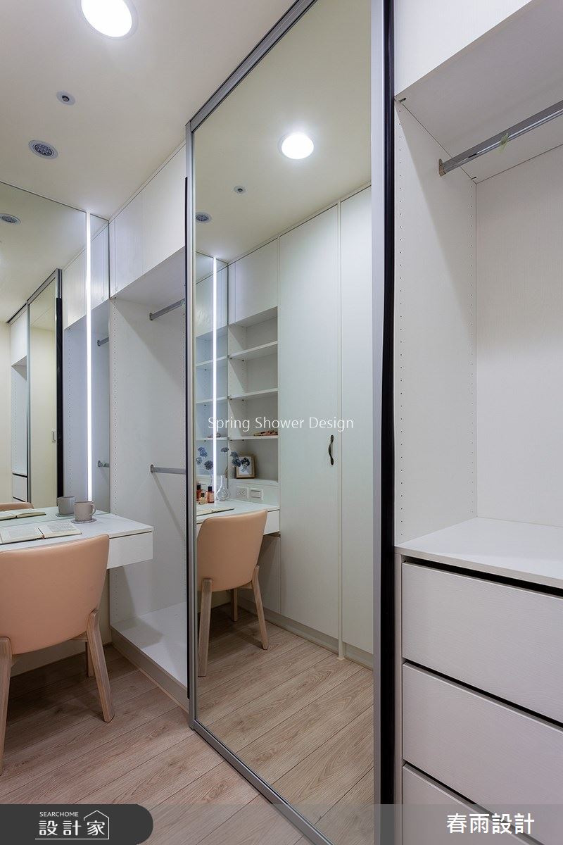18坪新成屋(5年以下)＿美式風更衣間案例圖片＿春雨設計＿春雨_86 長虹天馥之23