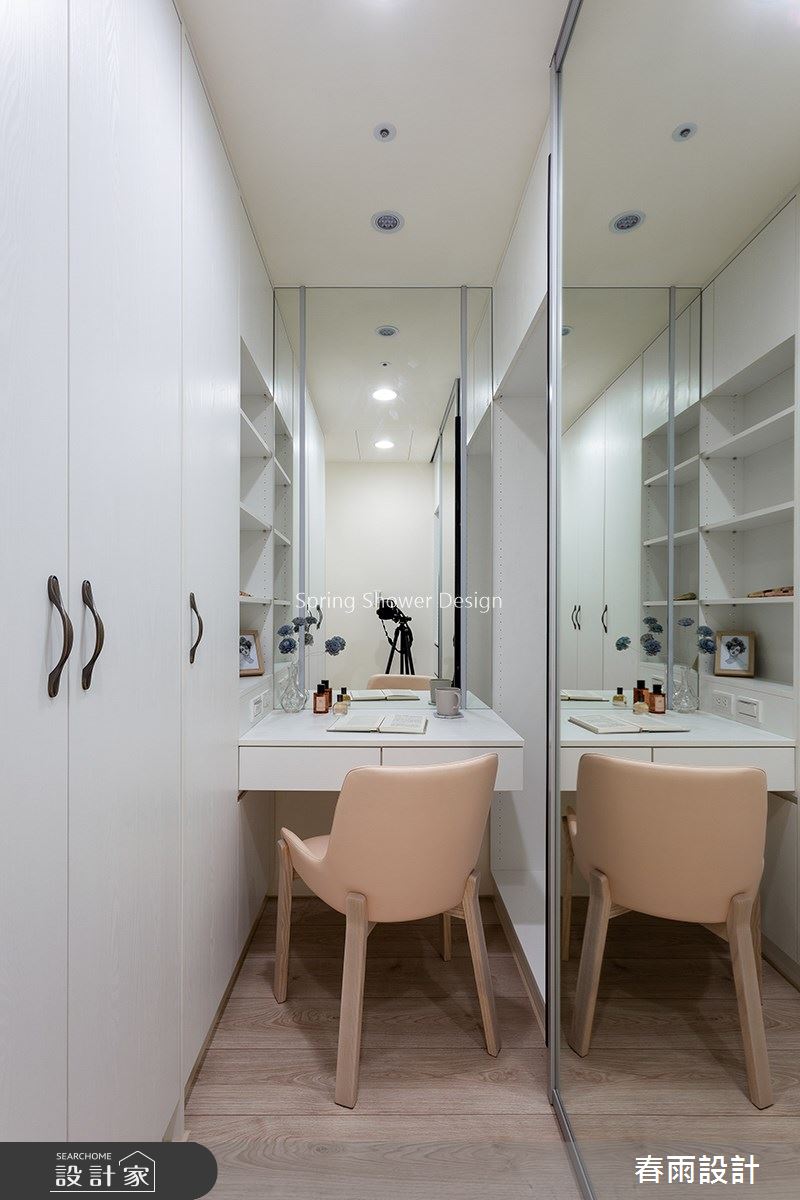 18坪新成屋(5年以下)＿美式風更衣間案例圖片＿春雨設計＿春雨_86 長虹天馥之22