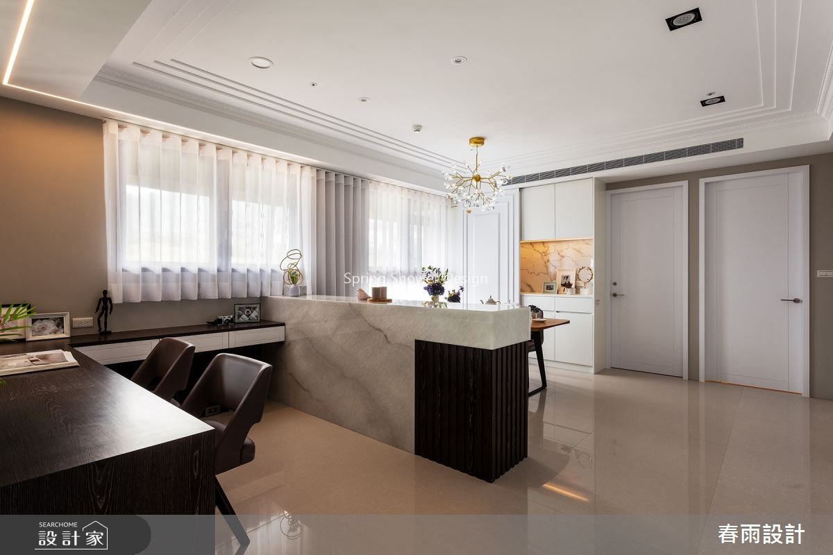 44坪新成屋(5年以下)＿混搭風書房案例圖片＿春雨設計＿春雨_87 哲人德林之11