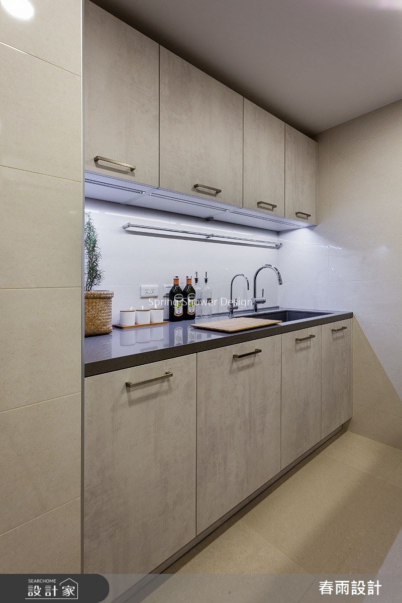 44坪新成屋(5年以下)＿混搭風廚房案例圖片＿春雨設計＿春雨_87 哲人德林之20