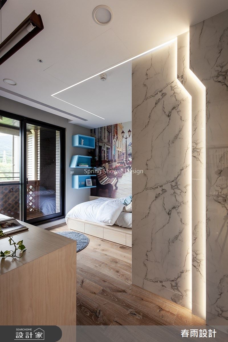 44坪新成屋(5年以下)＿混搭風臥室案例圖片＿春雨設計＿春雨_87 哲人德林之21