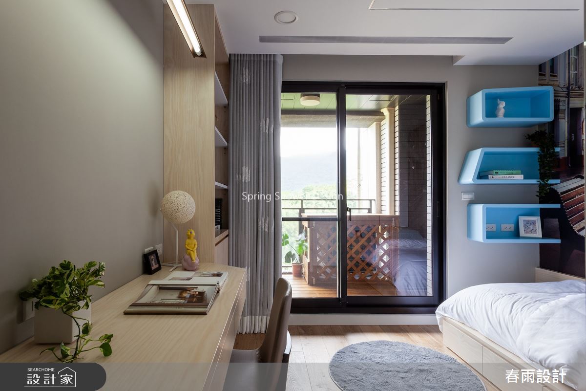 44坪新成屋(5年以下)＿混搭風臥室案例圖片＿春雨設計＿春雨_87 哲人德林之22