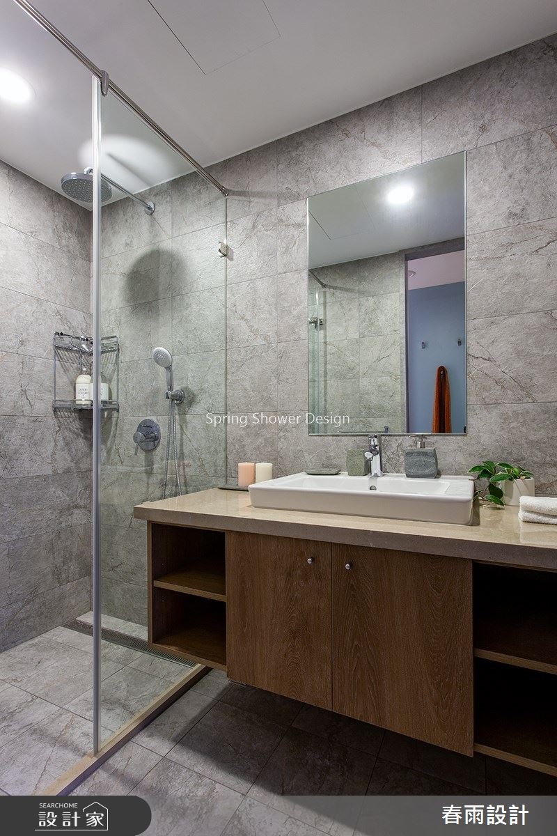 44坪新成屋(5年以下)＿混搭風浴室案例圖片＿春雨設計＿春雨_87 哲人德林之36