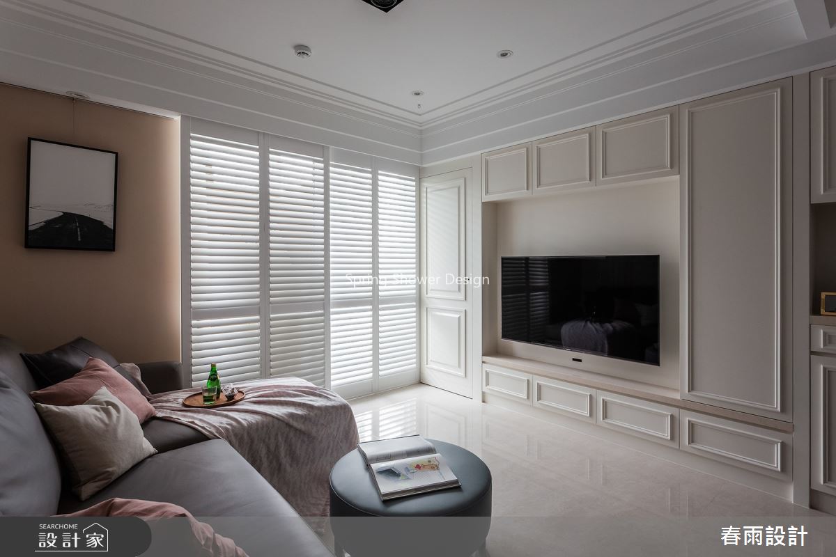 25坪老屋(16~30年)＿美式風客廳案例圖片＿春雨設計＿春雨_88 新生南路之9