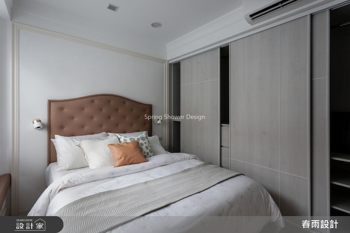 25坪老屋(16~30年)＿美式風臥室案例圖片＿春雨設計＿春雨_88 新生南路之24