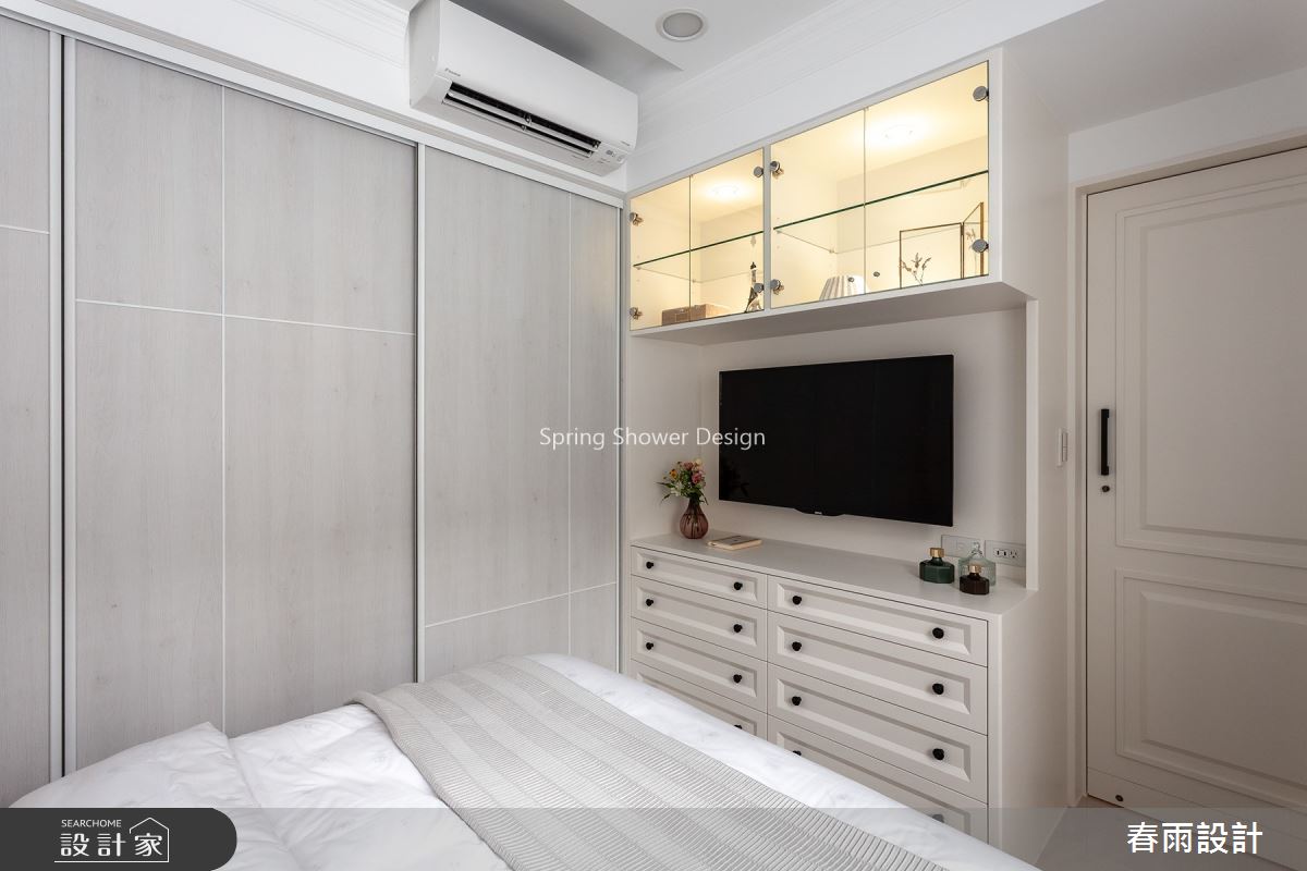 25坪老屋(16~30年)＿美式風臥室案例圖片＿春雨設計＿春雨_88 新生南路之25