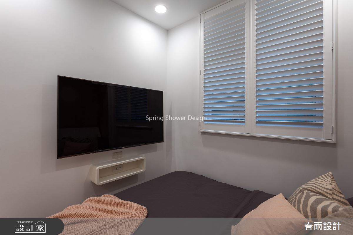 25坪老屋(16~30年)＿美式風臥室案例圖片＿春雨設計＿春雨_88 新生南路之28