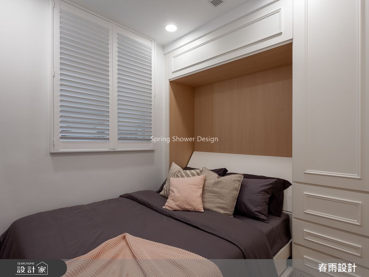 25坪老屋(16~30年)＿美式風臥室案例圖片＿春雨設計＿春雨_88 新生南路之27