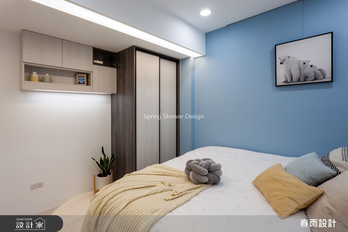 25坪老屋(16~30年)＿美式風臥室案例圖片＿春雨設計＿春雨_88 新生南路之31