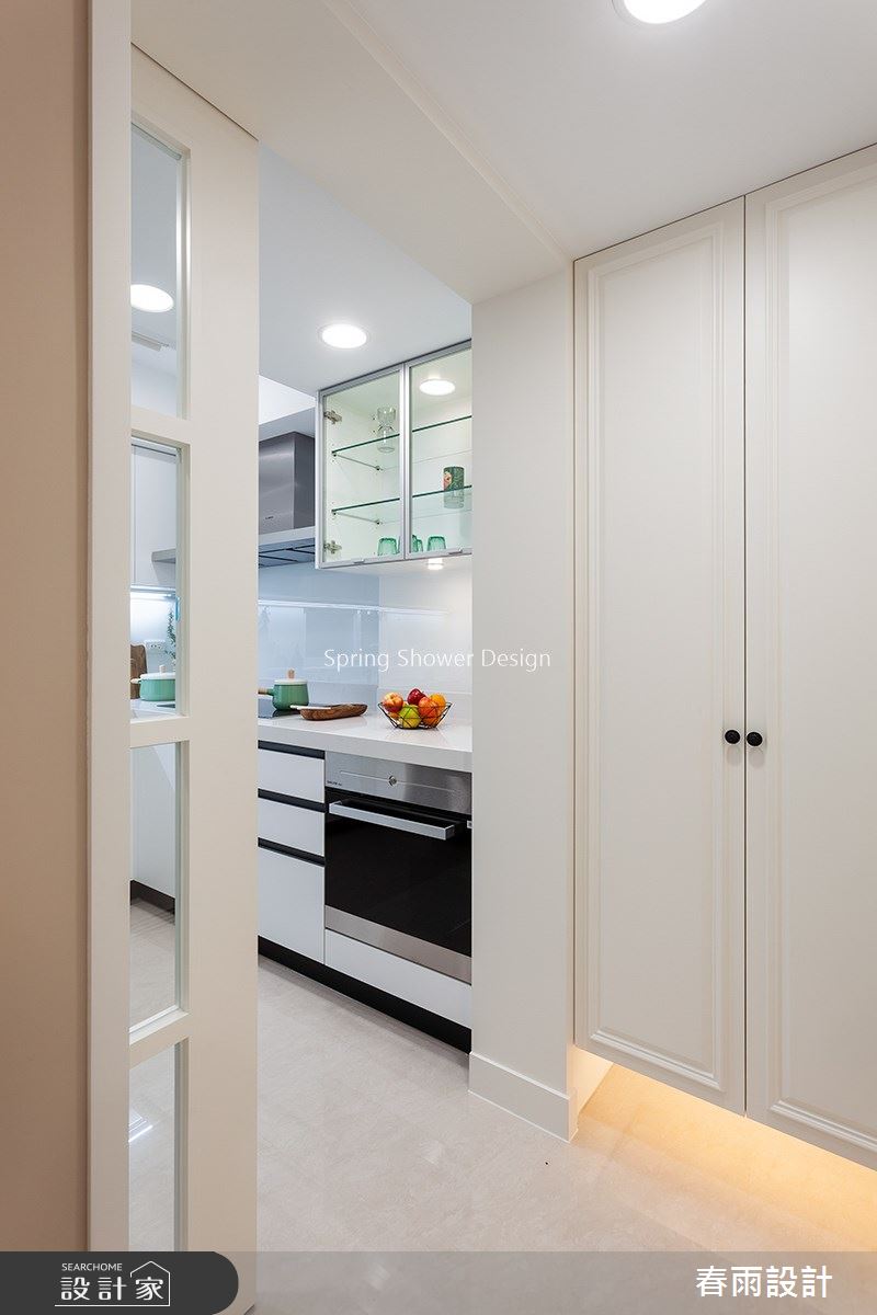 25坪老屋(16~30年)＿美式風廚房案例圖片＿春雨設計＿春雨_88 新生南路之18