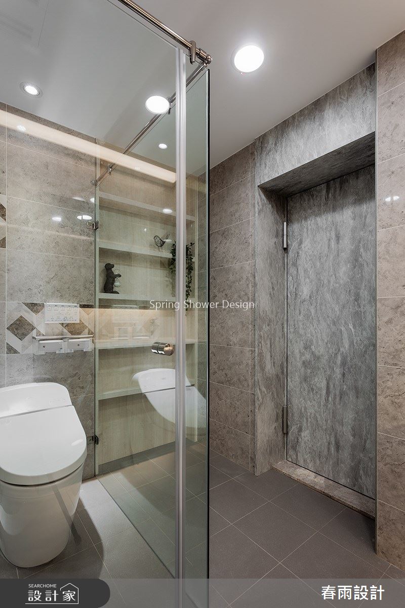 25坪老屋(16~30年)＿美式風浴室案例圖片＿春雨設計＿春雨_88 新生南路之36