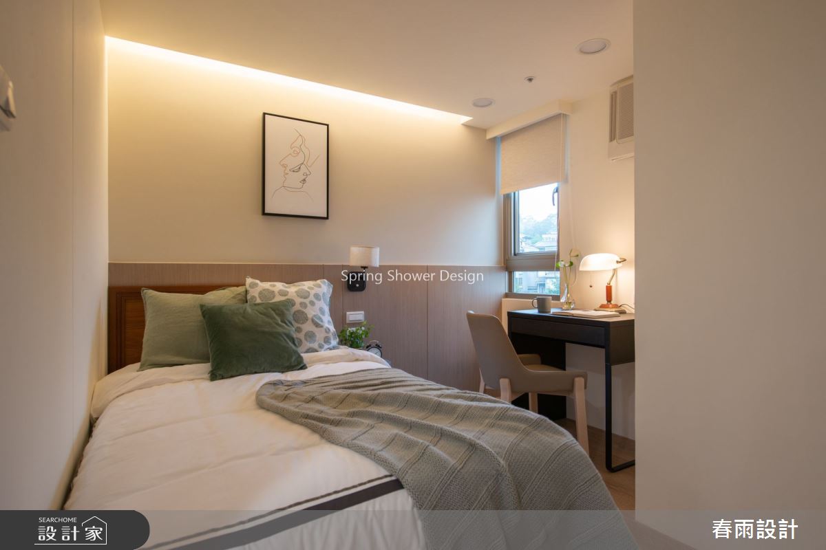 28坪老屋(16~30年)＿現代風臥室案例圖片＿春雨設計＿春雨_89 新光河山之17