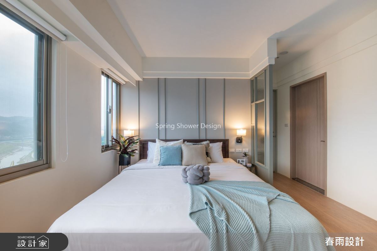 28坪老屋(16~30年)＿現代風臥室案例圖片＿春雨設計＿春雨_89 新光河山之20