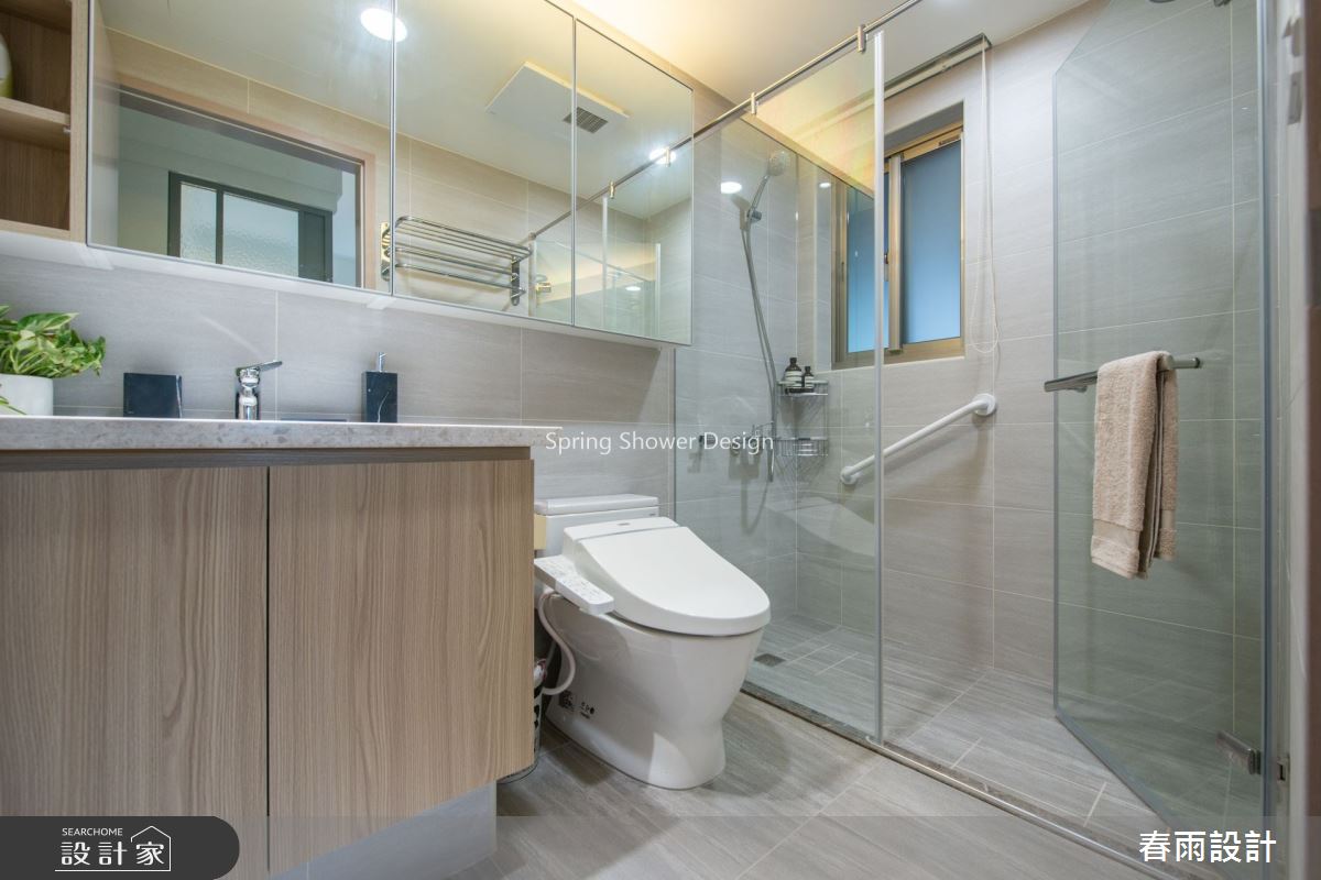 28坪老屋(16~30年)＿現代風浴室案例圖片＿春雨設計＿春雨_89 新光河山之23