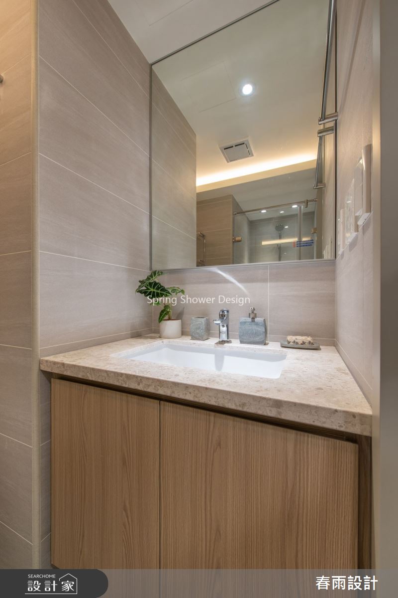28坪老屋(16~30年)＿現代風浴室案例圖片＿春雨設計＿春雨_89 新光河山之24