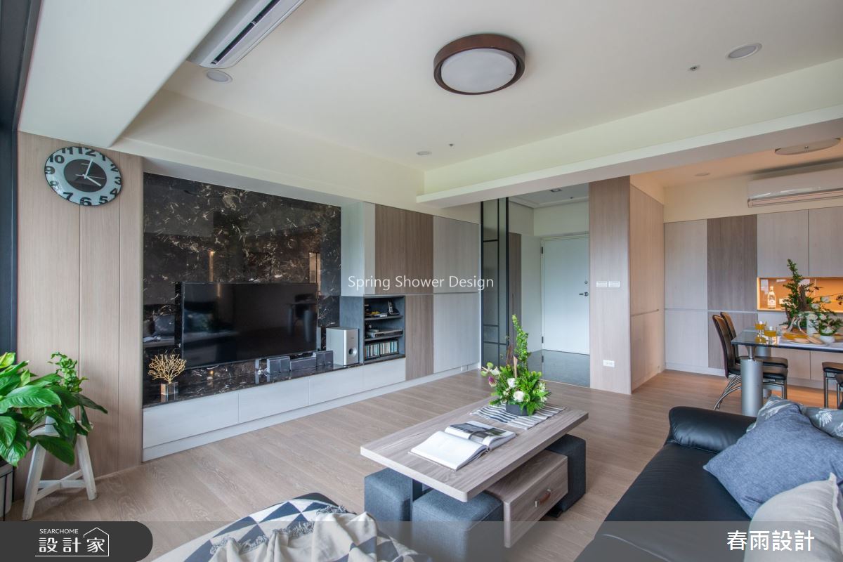 28坪老屋(16~30年)＿現代風客廳案例圖片＿春雨設計＿春雨_89 新光河山之6
