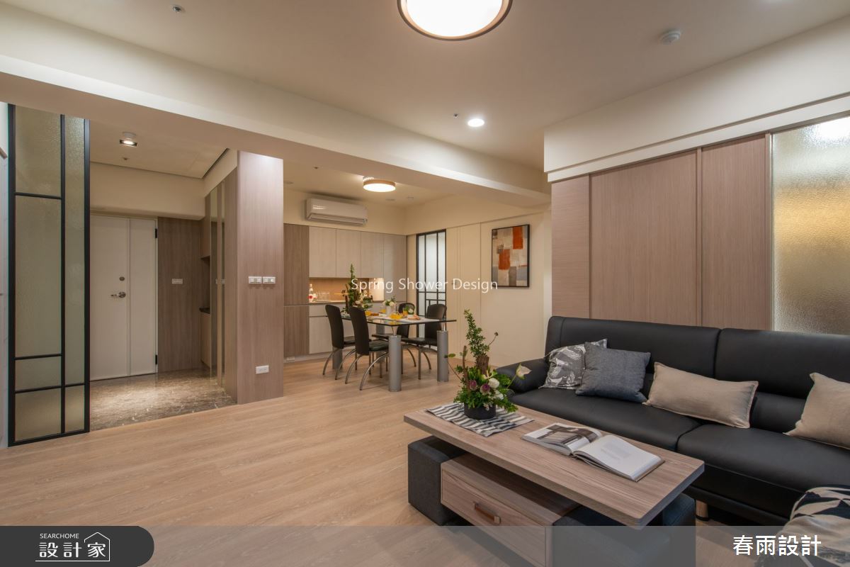 28坪老屋(16~30年)＿現代風客廳案例圖片＿春雨設計＿春雨_89 新光河山之12