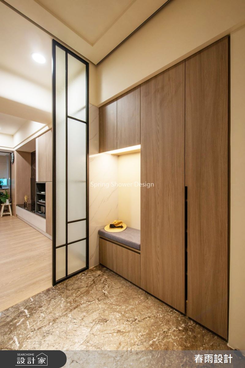 28坪老屋(16~30年)＿現代風玄關案例圖片＿春雨設計＿春雨_89 新光河山之3
