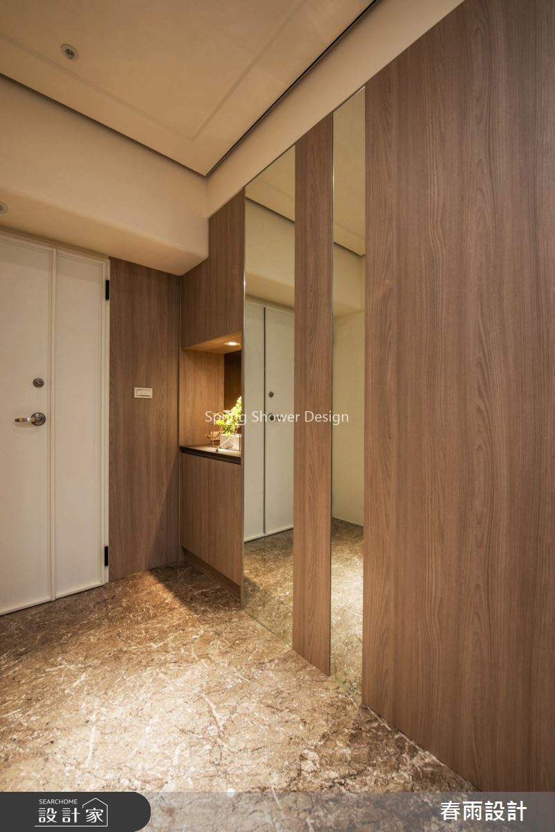 28坪老屋(16~30年)＿現代風玄關案例圖片＿春雨設計＿春雨_89 新光河山之2