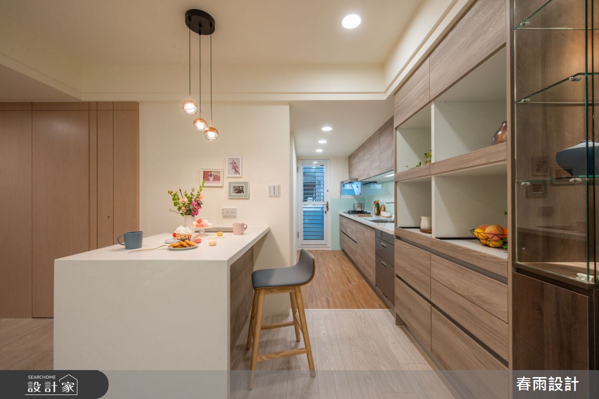 26坪老屋(16~30年)＿現代風餐廳廚房吧檯案例圖片＿春雨設計＿春雨_90 吳興街之15