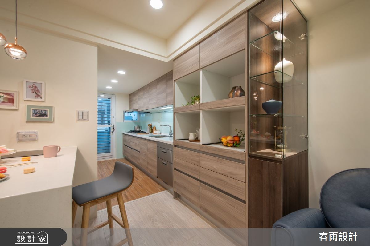 26坪老屋(16~30年)＿現代風餐廳廚房案例圖片＿春雨設計＿春雨_90 吳興街之16
