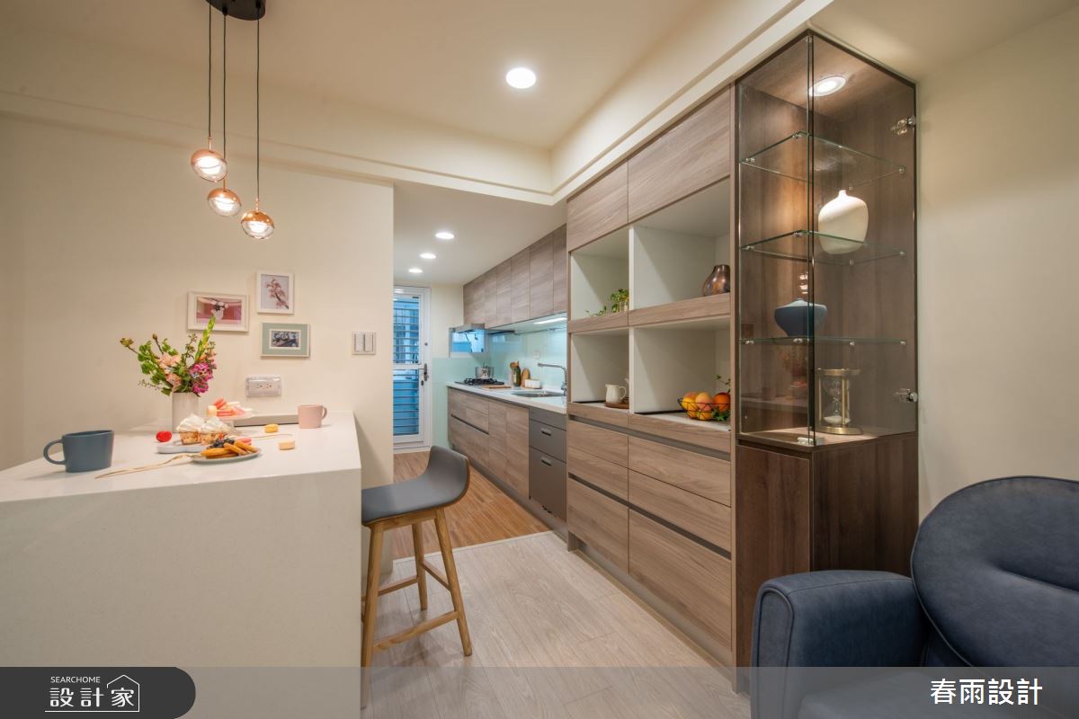 26坪老屋(16~30年)＿現代風餐廳廚房吧檯案例圖片＿春雨設計＿春雨_90 吳興街之14