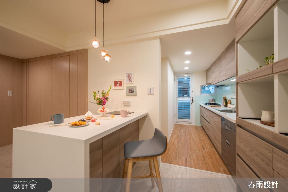 26坪老屋(16~30年)＿現代風餐廳廚房吧檯案例圖片＿春雨設計＿春雨_90 吳興街之17