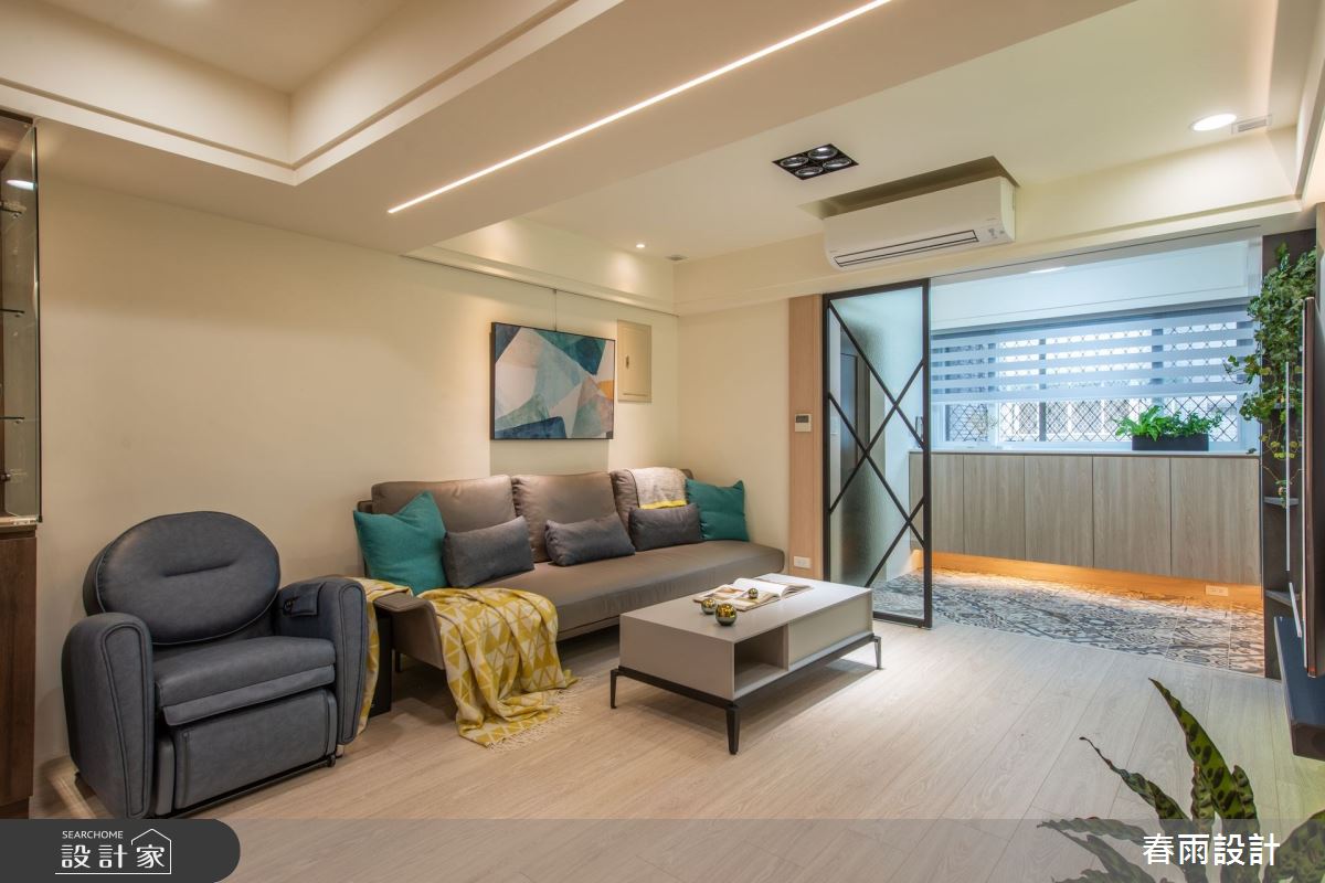 26坪老屋(16~30年)＿現代風客廳案例圖片＿春雨設計＿春雨_90 吳興街之4