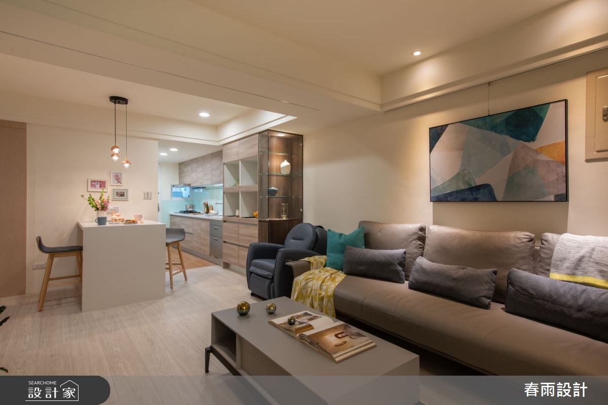 26坪老屋(16~30年)＿現代風客廳案例圖片＿春雨設計＿春雨_90 吳興街之10