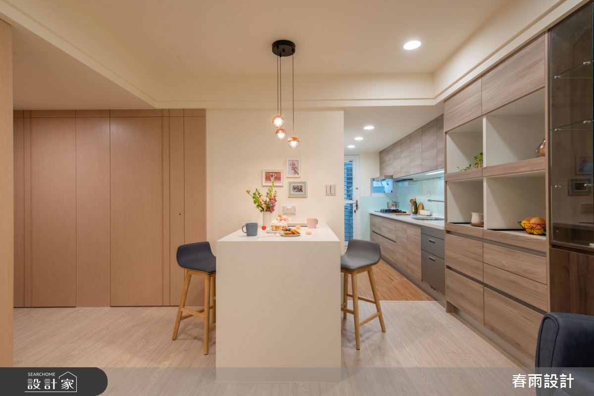 26坪老屋(16~30年)＿現代風餐廳廚房吧檯案例圖片＿春雨設計＿春雨_90 吳興街之13