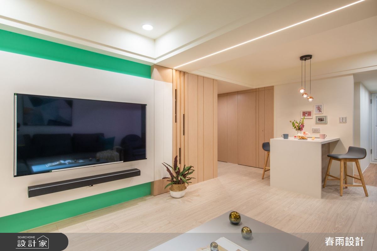 26坪老屋(16~30年)＿現代風客廳案例圖片＿春雨設計＿春雨_90 吳興街之9