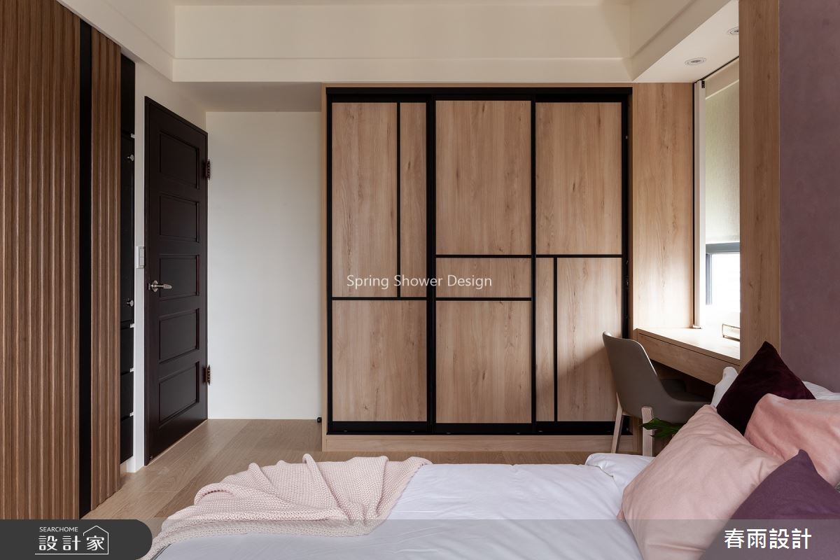 新成屋(5年以下)＿現代風臥室案例圖片＿春雨設計＿春雨_91 土城日月光之22