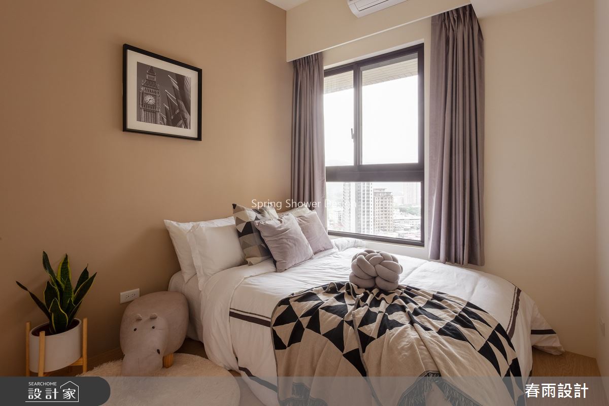 新成屋(5年以下)＿現代風臥室案例圖片＿春雨設計＿春雨_91 土城日月光之25