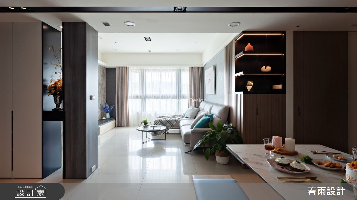 41坪新成屋(5年以下)＿現代風玄關案例圖片＿春雨設計＿春雨_92 築丰天母之3