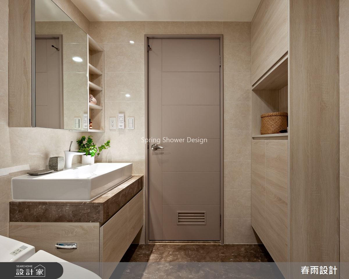 41坪新成屋(5年以下)＿現代風浴室案例圖片＿春雨設計＿春雨_92 築丰天母之27