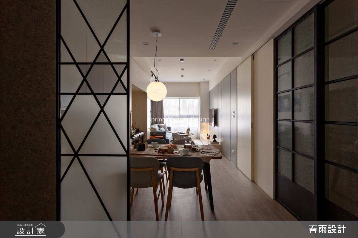 20坪新成屋(5年以下)＿北歐風玄關餐廳案例圖片＿春雨設計＿春雨_93 南昌檀廂之1
