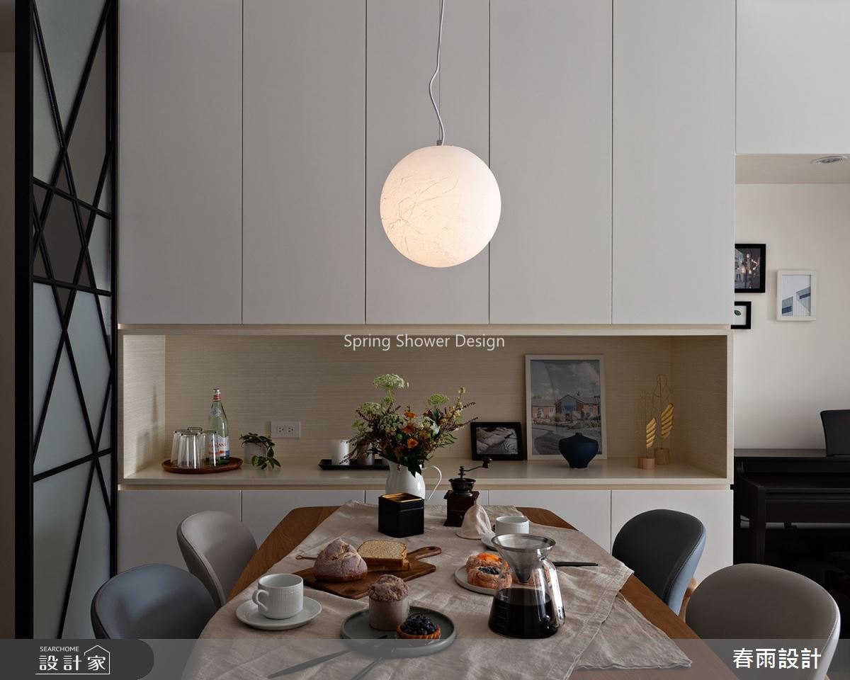 20坪新成屋(5年以下)＿北歐風餐廳案例圖片＿春雨設計＿春雨_93 南昌檀廂之3