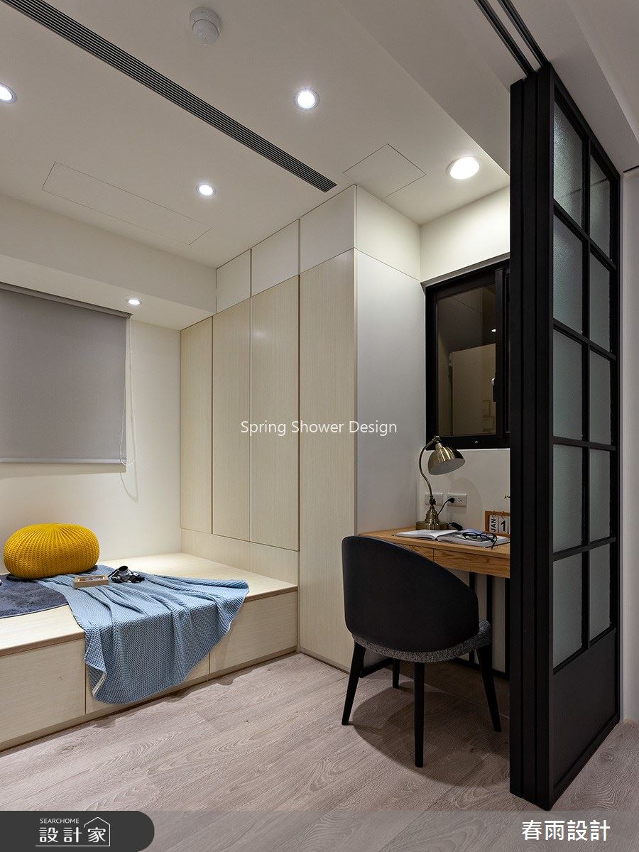20坪新成屋(5年以下)＿北歐風和室多功能室案例圖片＿春雨設計＿春雨_93 南昌檀廂之16
