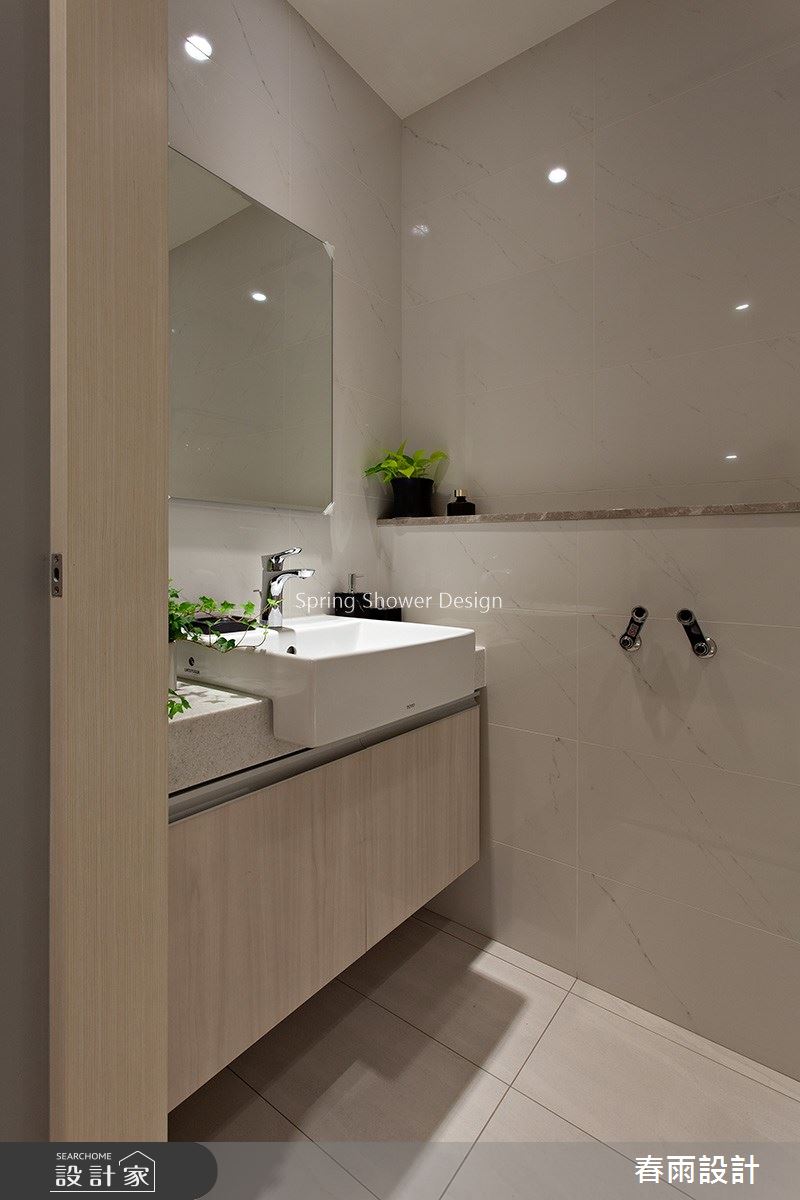 20坪新成屋(5年以下)＿北歐風浴室案例圖片＿春雨設計＿春雨_93 南昌檀廂之12