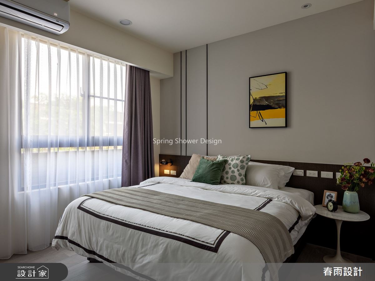 105坪中古屋(5~15年)＿現代風臥室案例圖片＿春雨設計＿春雨_94 桃園易家謙悅之14