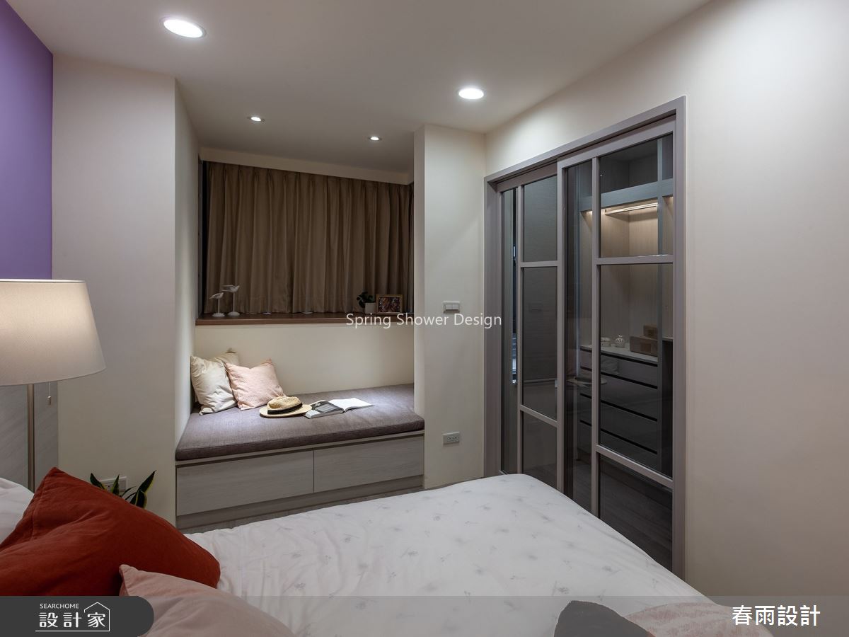 105坪中古屋(5~15年)＿現代風臥室臥榻案例圖片＿春雨設計＿春雨_94 桃園易家謙悅之17