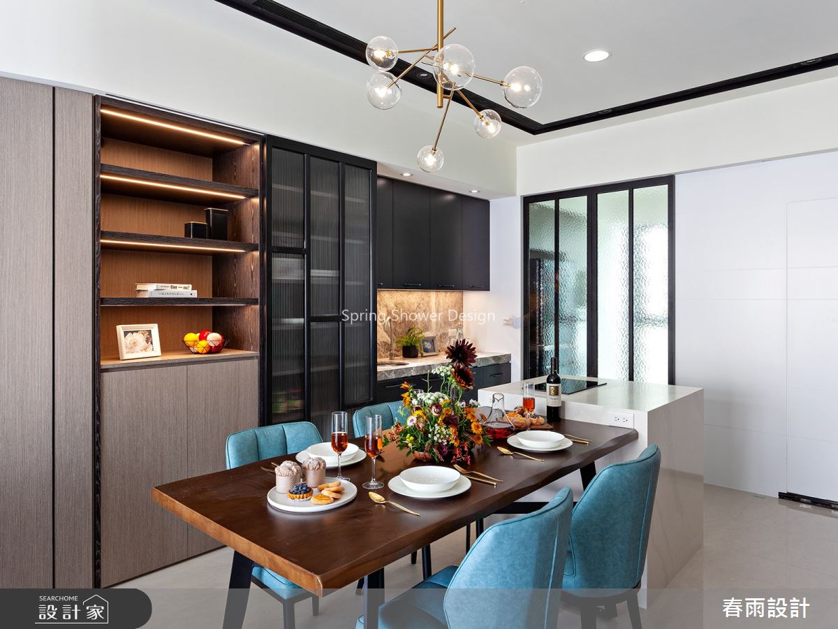 105坪中古屋(5~15年)＿現代風餐廳案例圖片＿春雨設計＿春雨_94 桃園易家謙悅之3