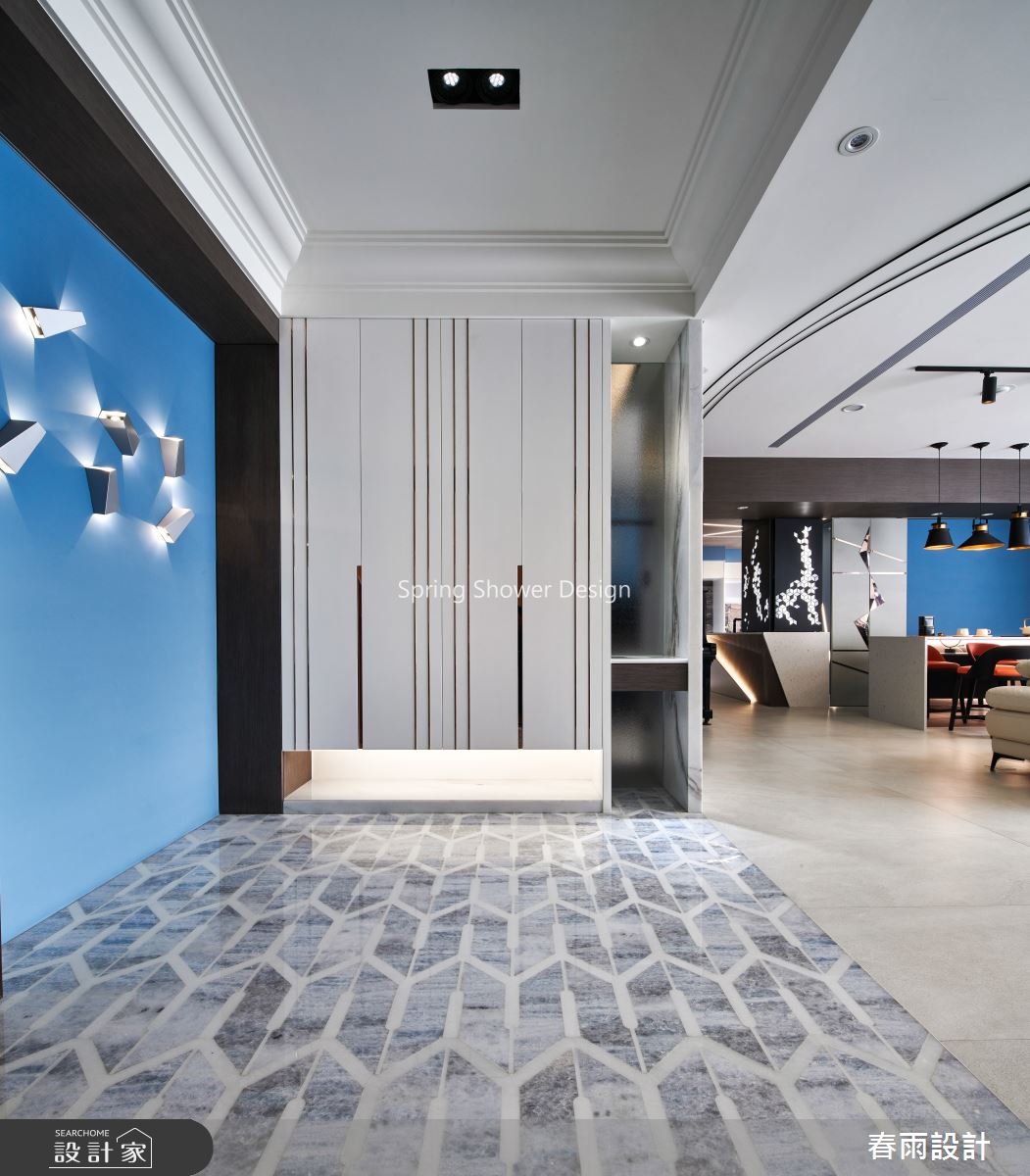 51坪預售屋＿現代風玄關案例圖片＿春雨設計＿春雨_95 皇翔紫鼎之1